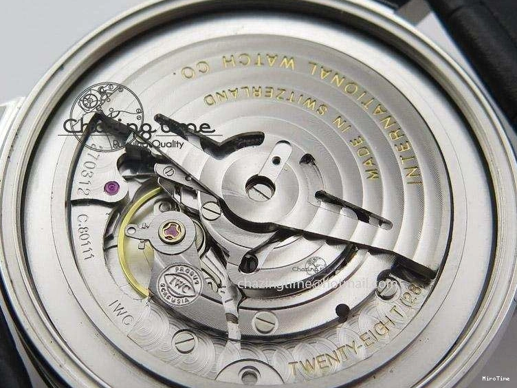 MIROTIME 0814 Ingeniuer St.Laurens SS White Dial MK 1:1 Best Edition On Black Leather Strap A Youthful 7363